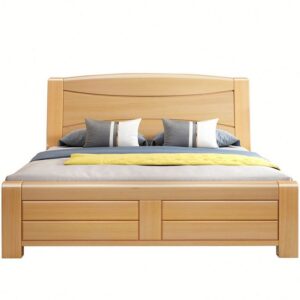 wooden Double Bed